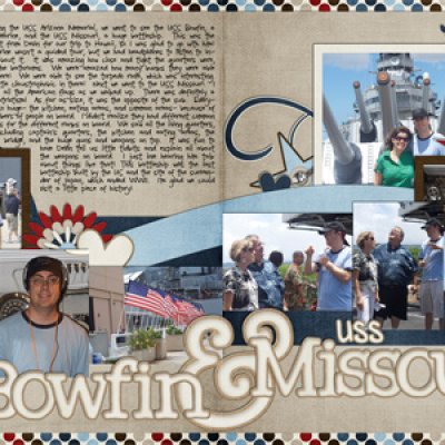 USS Bowfin and USS Missouri