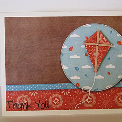 Thank You Kite Card