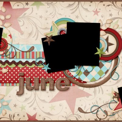 Calendar page #3 - June