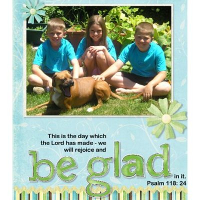 Be Glad
