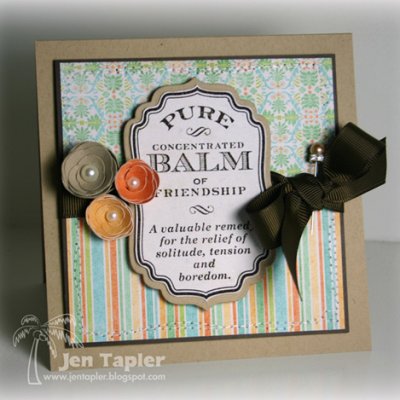 Pure Balm of Friendship