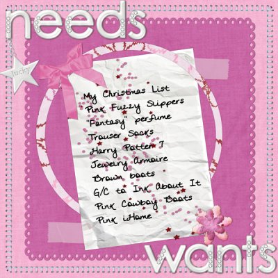 My Christmas List
