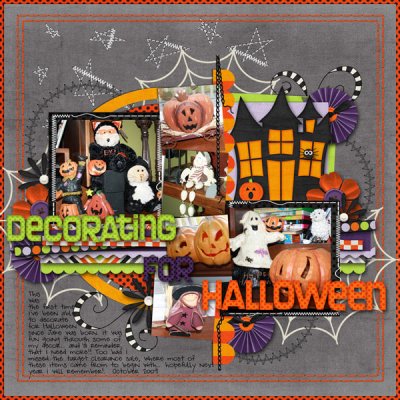 decorating for Halloween
