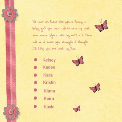 Names for baby #3