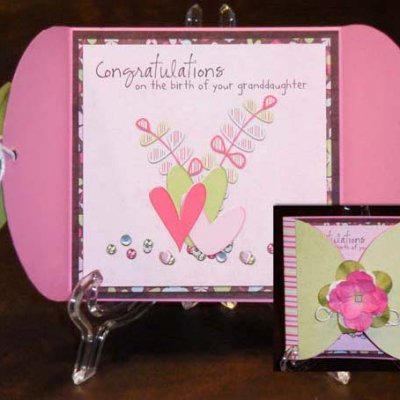 Welcome baby card