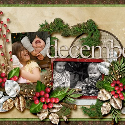 December Calendar Topper