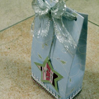 St Nicolaus treatbag :: Silver Blue