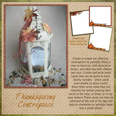Thankful Centrepiece