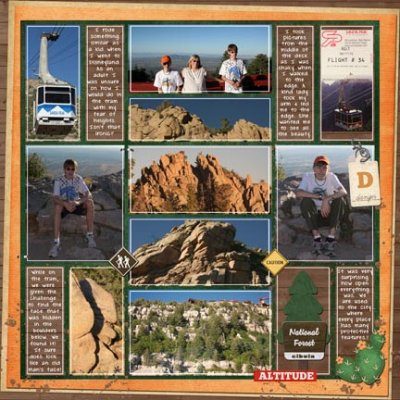 Arizona Trip:  Sandia Peak in NM