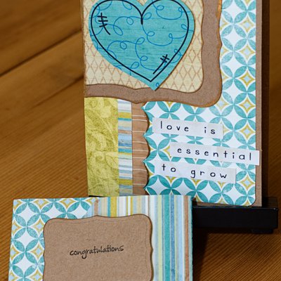 Baby Congrats Card and GC