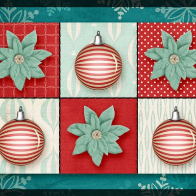 Christmas cards 2010 :: Rectangles