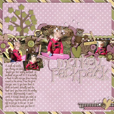 Monkey Packpack