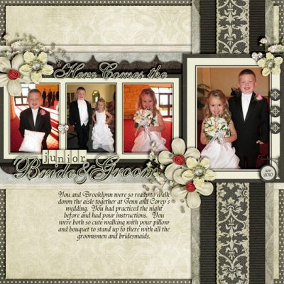 Junior Bride and Groom