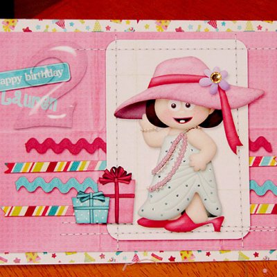 Hybrid birthday card
