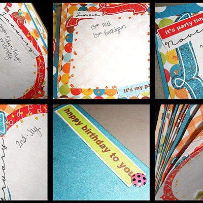 birthday book