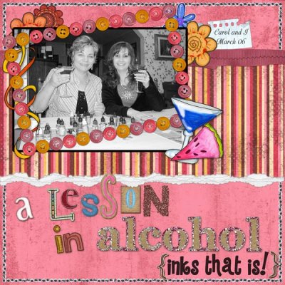 A Lesson in Alcohol (inks that is!)