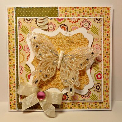 Butterfly card