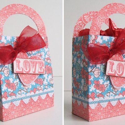 Pretty gift bag