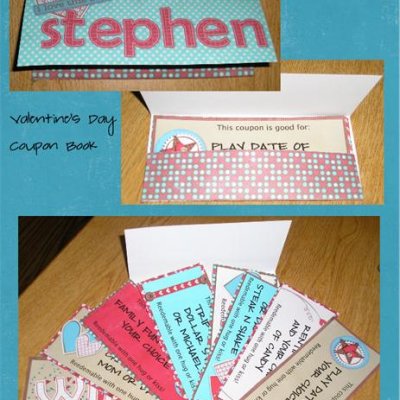 Valentines Day Coupon Book
