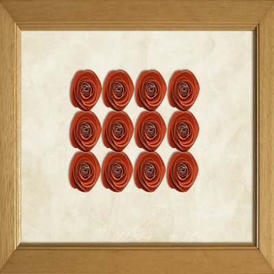 Digi Flower Shadow Box
