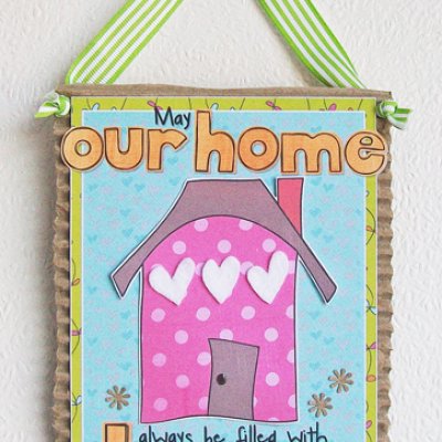 Our Home wallart