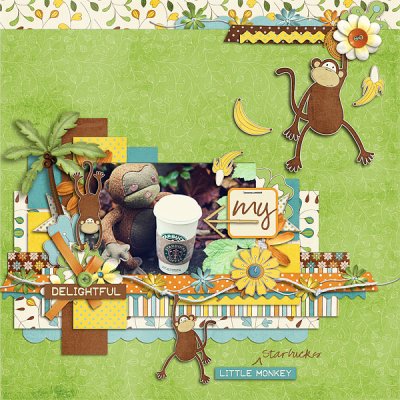 Delightful Little Starbucks Monkey