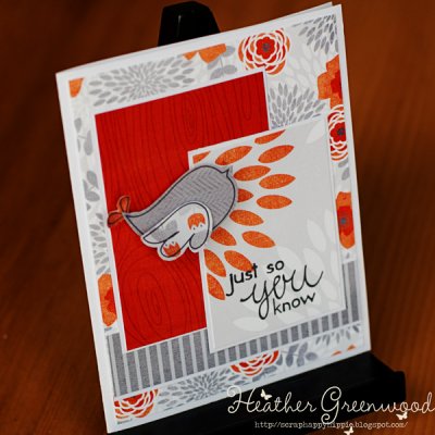 Just So You Know Card