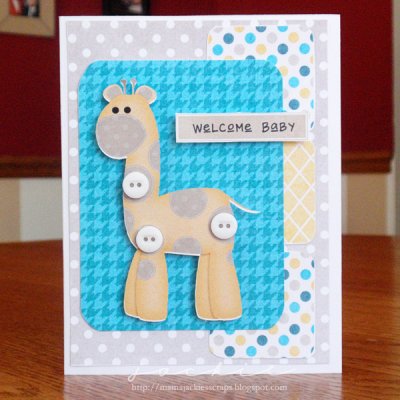 Welcome Baby Card {hybrid}