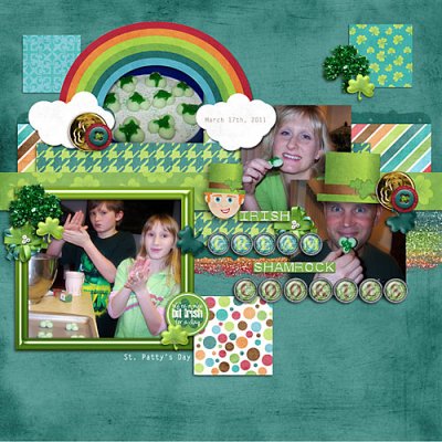 Irish-Cream-Shamrock-Cookies