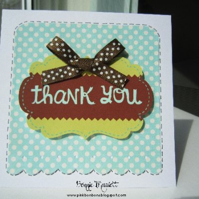 Thank you card