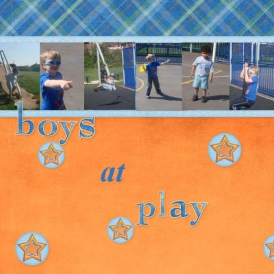 Boys at play