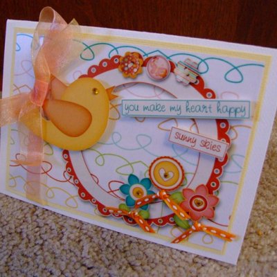 Card - You make my heart happy