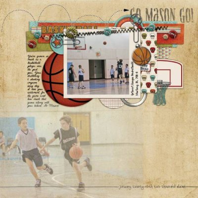 Optimist Basketball - Mason