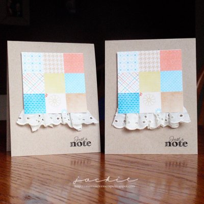 Just a Note Cards {hybrid}