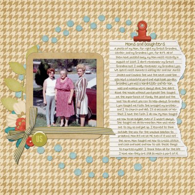 Moms and Daughters