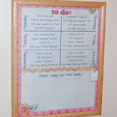 Work To Do List