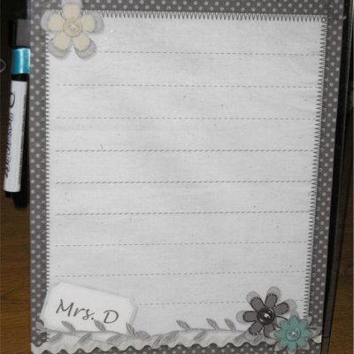 Dry Erase D