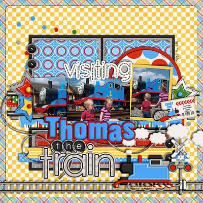 Visiting Thomas the Train