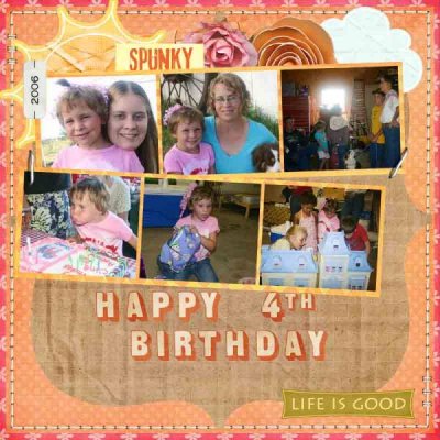 J's 4th Birthday