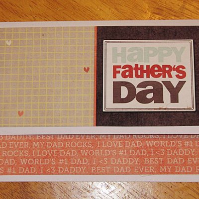 Father's Day Card