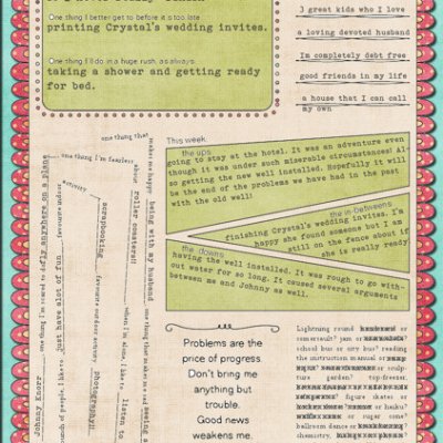 Journalling Prompt Page