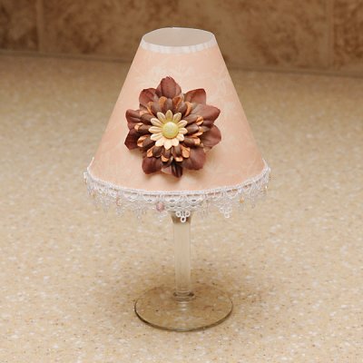 Wine Glass Lamp