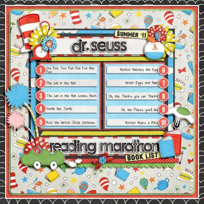 Dr.Seuss Booklist