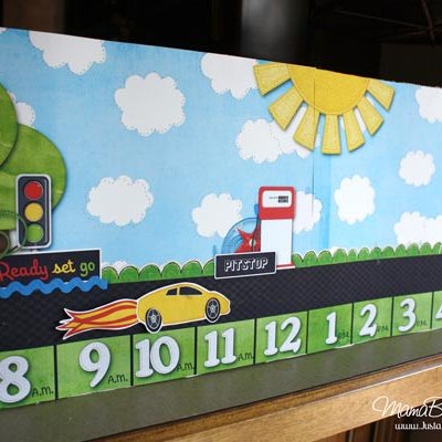 Race Car Potty Chart