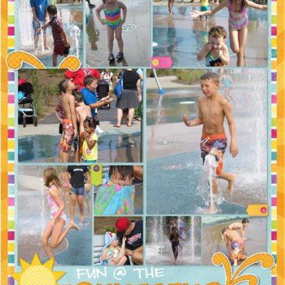 Fun at the Fountains