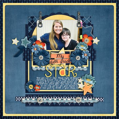 My fifth grade star!