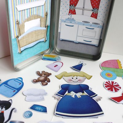 Magnetic Paper Dolls