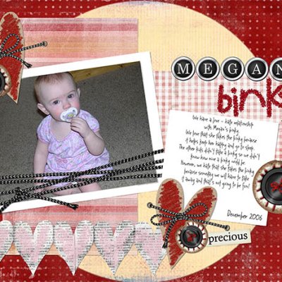 Megan's Binky - Dec 2006