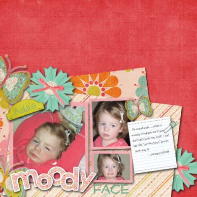 Ada's Moody Face