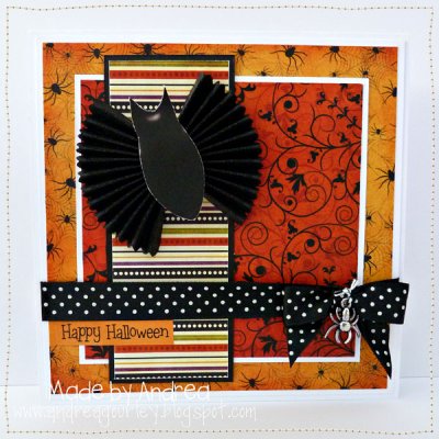 Bat Halloween Card